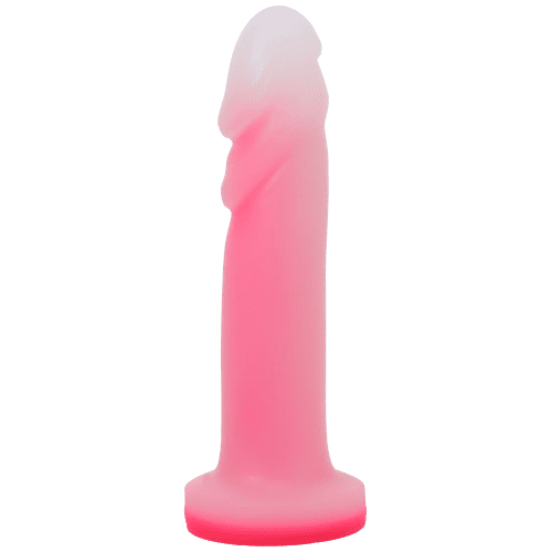 Tantus Flurry O2 Dual Density Dildo in Rose Quartz or Twilight - Melody's Room