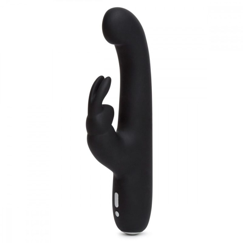 Happy Rabbit Black Rechargeable G-Spot Vibrator | Melody's Room