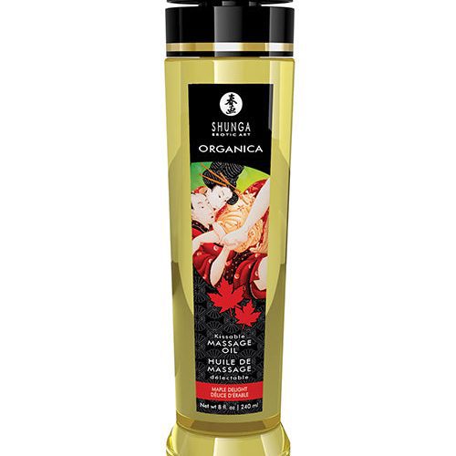 Shunga Organica Kissable Maple Delight Massage Oil - Melody's Room