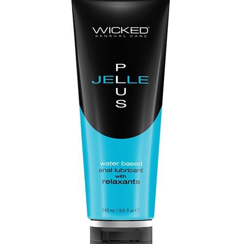 Wicked Sensual Care Jelle Plus Water Based Anal Lubricant w/ Relaxants